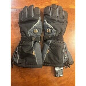 Fieldsheer Battery Heated Ski Gloves 3M Thinsulate Unisex M Black/Gray MWUG29